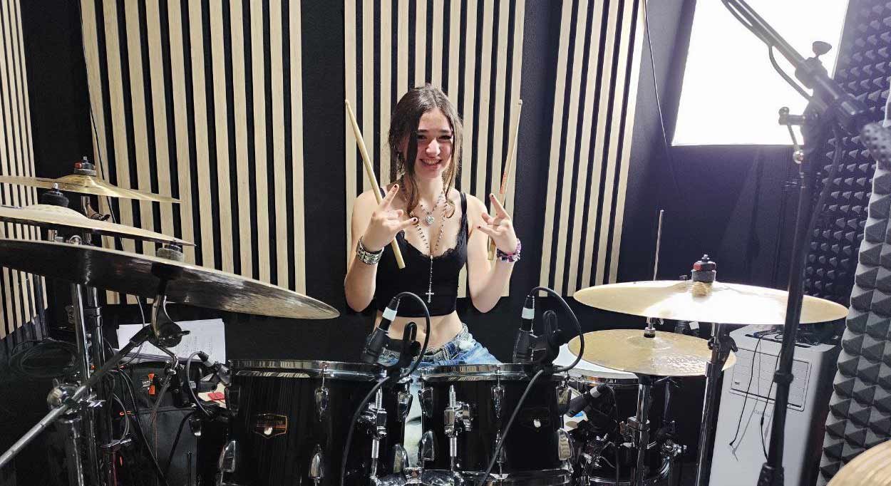 Clase de Batería para Jóvenes